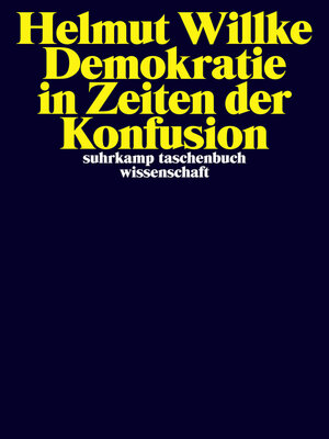 cover image of Demokratie in Zeiten der Konfusion